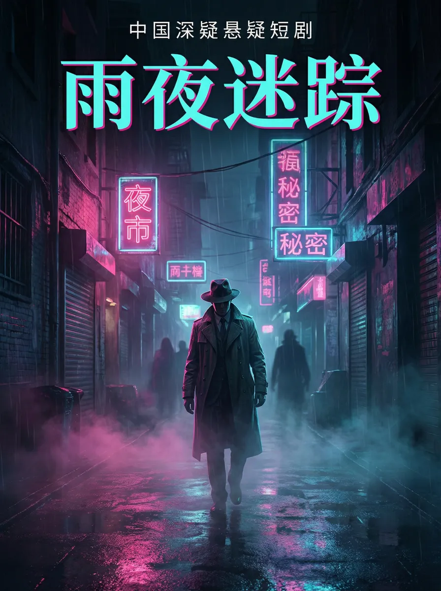 麻豆视传媒短视频欢迎您 悬疑追踪短剧 - 雨夜迷踪海报
